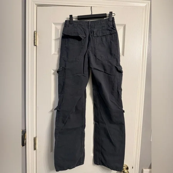 Zara Charcoal Cargo pants - Picture 2 of 3